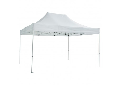 GAZEBO Β.ΤΥΠΟΥ CRESSEN HM6306 ΠΤΥΣΣΟΜ.-ΣΚΕΛΕΤΟΣ ΑΛΟΥΜ.ΑΣΗΜΙ-ΛΕΥΚΟ ΠΑΝΙ 3x4,5x3,4Yμ