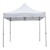 GAZEBO Β.ΤΥΠΟΥ CRESSEN HM6305 ΠΤΥΣΣΟΜ.-ΣΚΕΛΕΤΟΣ ΑΛΟΥΜ.ΑΣΗΜΙ-ΛΕΥΚΟ ΠΑΝΙ 3x3x3,4Yεκ