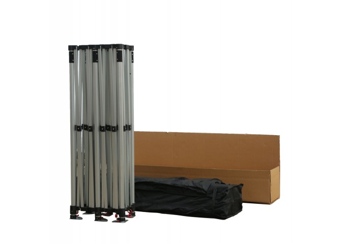 GAZEBO Β.ΤΥΠΟΥ CRESSEN HM6307 ΠΤΥΣΣΟΜ.-ΣΚΕΛΕΤΟΣ ΑΛΟΥΜ.ΑΣΗΜΙ-ΛΕΥΚΟ ΠΑΝΙ 3x6x3,4Yεκ