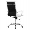 ΚΑΡΕΚΛΑ ΓΡΑΦΕΙΟΥ BOSS ΔΙΕΥΘΥΝΤΟΥ HM1059.32 ΛΕΥΚΟ PU ΠΟΔΙ ΧΡΩΜΙΟΥ 54x57x110Υεκ.