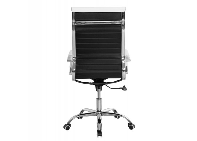 ΚΑΡΕΚΛΑ ΓΡΑΦΕΙΟΥ BOSS ΔΙΕΥΘΥΝΤΟΥ HM1059.32 ΛΕΥΚΟ PU ΠΟΔΙ ΧΡΩΜΙΟΥ 54x57x110Υεκ.
