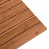 ΕΠΙΦΑΝΕΙΑ ΤΡΑΠΕΖΙΟΥ ΞΥΛΟ TEAK-ΦΥΣΙΚΟ ΤΕΤΡΑΓΩΝΗ HM6139 ΜΑΣΙΦ 80x80x4(πάχος)εκ.