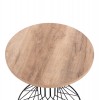 ΒΟΗΘΗΤΙΚΟ ΤΡΑΠΕΖΙ ΣΑΛΟΝΙΟΥ KEON HM18038.03 MDF TOP ΣΕ ΣΟΝΑΜΑ-ΜΕΤΑΛΛΟ Φ45x50Υεκ.