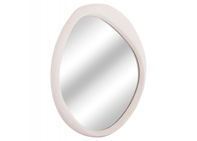 ΚΑΘΡΕΠΤΗΣ ΤΟΙΧΟΥ ΟΒΑΛ ΣΕΙΡΑ SANTORINI HM4514 MDF ΣΕ ΥΠΟΛΕΥΚΟ 48x3,2x60Υεκ