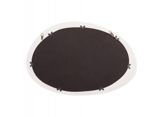 ΚΑΘΡΕΠΤΗΣ ΤΟΙΧΟΥ ΟΒΑΛ ΣΕΙΡΑ SANTORINI HM4514 MDF ΣΕ ΥΠΟΛΕΥΚΟ 48x3,2x60Υεκ
