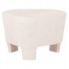 ΤΡΑΠΕΖΙ ΣΑΛΟΝΙΟΥ ΣΕΙΡΑ SANTORINI HM18053 MDF ΣΕ ΥΠΟΛΕΥΚΟ ΧΡΩΜΑ 54x61x40,5Υεκ.