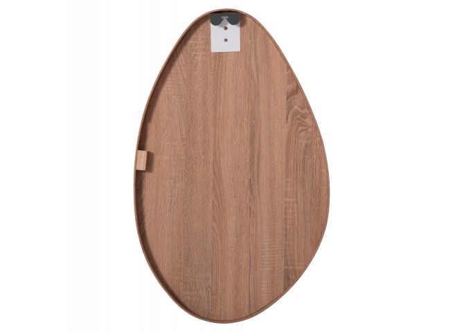 ΚΑΘΡΕΠΤΗΣ ΤΟΙΧΟΥ DROP HM4488.03 ΜΕ ΠΛΑΙΣΙΟ MDF ΣΕ ΦΥΣΙΚΟ ΧΡΩΜΑ ΞΥΛΟΥ 50x80Υεκ.