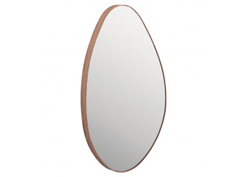 ΚΑΘΡΕΠΤΗΣ ΤΟΙΧΟΥ DROP HM4488.03 ΜΕ ΠΛΑΙΣΙΟ MDF ΣΕ ΦΥΣΙΚΟ ΧΡΩΜΑ ΞΥΛΟΥ 50x80Υεκ.