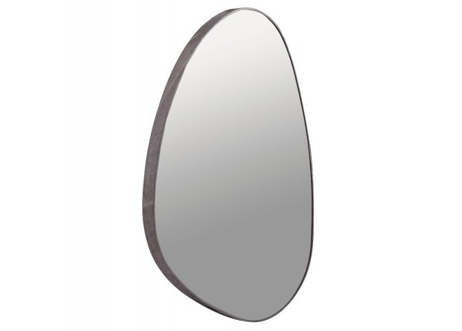 ΚΑΘΡΕΠΤΗΣ ΤΟΙΧΟΥ IRREGU HM4487.02 ΜΕ ΠΛΑΙΣΙΟ MDF ΣΕ GREY MARBLE ΧΡΩΜΑ 60x80Υεκ.