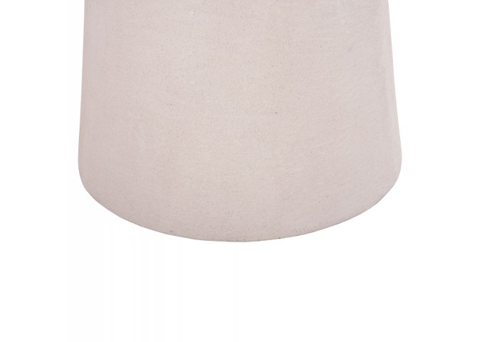 ΤΡΑΠΕΖΙ ΣΑΛΟΝΙΟΥ ΣΤΡΟΓΓΥΛΟ ΣΕΙΡΑ SANTORINI HM18052 MDF ΣΕ ΥΠΟΛΕΥΚΟ ΧΡΩΜΑ Φ48x49Υεκ.