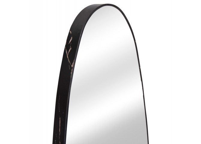 ΚΑΘΡΕΠΤΗΣ ΤΟΙΧΟΥ CRITHER HM4486.01 ΜΕ ΠΛΑΙΣΙΟ MDF ΣΕ BLACK MARBLE ΧΡΩΜΑ 49x140Υεκ.