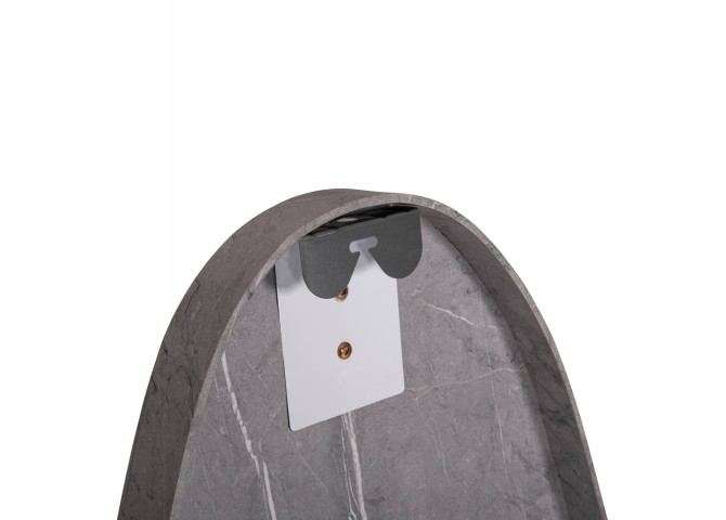 ΚΑΘΡΕΠΤΗΣ ΤΟΙΧΟΥ CRITHER HM4486.02 ΜΕ ΠΛΑΙΣΙΟ MDF ΣΕ GREY MARBLE ΧΡΩΜΑ 49x140Υεκ.