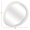 ΚΑΘΡΕΠΤΗΣ ΤΟΙΧΟΥ ΟΒΑΛ ΣΕΙΡΑ SANTORINI HM4513 MDF ΣΕ ΥΠΟΛΕΥΚΟ 90x3,2x60Υεκ
