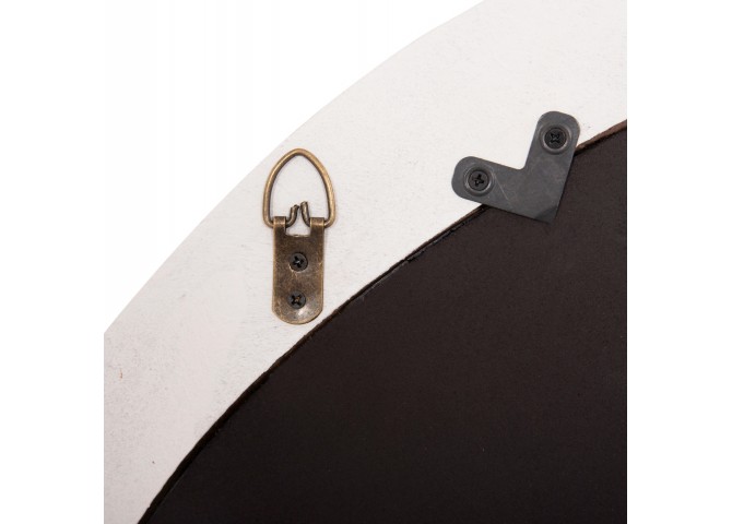 ΚΑΘΡΕΠΤΗΣ ΤΟΙΧΟΥ ΟΒΑΛ ΣΕΙΡΑ SANTORINI HM4513 MDF ΣΕ ΥΠΟΛΕΥΚΟ 90x3,2x60Υεκ