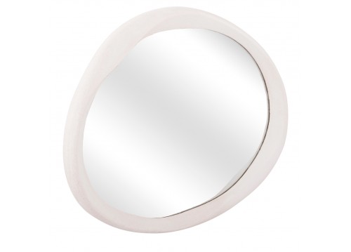 ΚΑΘΡΕΠΤΗΣ ΤΟΙΧΟΥ ΟΒΑΛ ΣΕΙΡΑ SANTORINI HM4513 MDF ΣΕ ΥΠΟΛΕΥΚΟ 90x3,2x60Υεκ