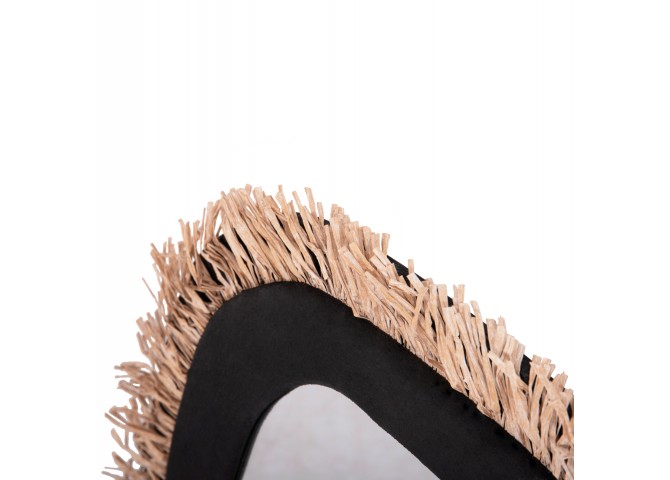 ΚΑΘΡΕΠΤΗΣ ΤΟΙΧΟΥ ΣΕΙΡΑ SANTORINI HM4530 MDF ΜΑΥΡΟ-ΔΙΑΚΟΣΜΗΣΗ ΣΕ ΜΠΕΖ 80x1,8x60Υεκ.