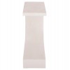 ΚΟΝΣΟΛΑ ΣΕΙΡΑ SANTORINI HM18049 MDF ΣΕ ΥΠΟΛΕΥΚΟ ΧΡΩΜΑ 110x30x70Υεκ.