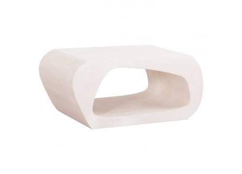 ΤΡΑΠΕΖΙ ΣΑΛΟΝΙΟΥ ΣΕΙΡΑ SANTORINI HM18071 MDF ΣΕ ΥΠΟΛΕΥΚΟ ΧΡΩΜΑ 100x60x45Υεκ.