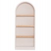 ΡΑΦΙΕΡΑ ΣΕΙΡΑ SANTORINI HM18044 MDF ΥΠΟΛΕΥΚΟ-ΡΑΦΙΑ ΞΥΛΟ ΕΛΑΤΟΥ ΦΥΣΙΚΟ 80x38x188,5Υεκ.