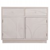 ΜΠΟΥΦΕΣ ΣΕΙΡΑ SANTORINI HM18046 MDF ΣΕ ΥΠΟΛΕΥΚΟ ΧΡΩΜΑ-2 ΣΥΡΤΑΡΙΑ & 2 ΠΟΡΤΕΣ 107x38x82,5Υεκ.