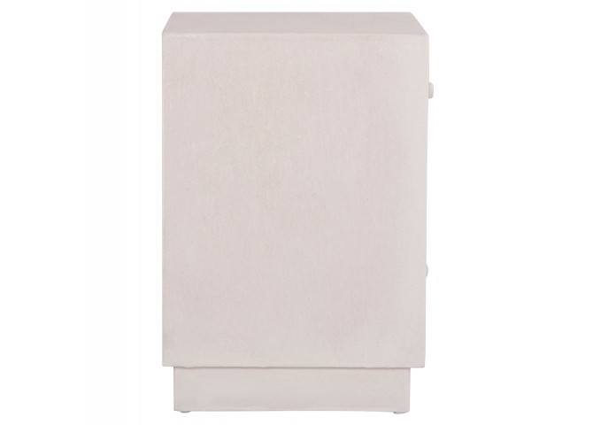 ΚΟΜΟΔΙΝΟ ΣΕΙΡΑ SANTORINI HM18047 MDF ΣΕ ΥΠΟΛΕΥΚΟ ΧΡΩΜΑ-3 ΣΥΡΤΑΡIA 48x38x55,5Υεκ.