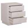 ΚΟΜΟΔΙΝΟ ΣΕΙΡΑ SANTORINI HM18047 MDF ΣΕ ΥΠΟΛΕΥΚΟ ΧΡΩΜΑ-3 ΣΥΡΤΑΡIA 48x38x55,5Υεκ.