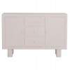 ΜΠΟΥΦΕΣ ΣΕΙΡΑ SANTORINI HM18048 MDF ΣΕ ΥΠΟΛΕΥΚΟ ΧΡΩΜΑ-3 ΣΥΡΤΑΡΙΑ & 2 ΠΟΡΤΕΣ 120x38x80Υεκ.
