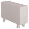 ΜΠΟΥΦΕΣ ΣΕΙΡΑ SANTORINI HM18048 MDF ΣΕ ΥΠΟΛΕΥΚΟ ΧΡΩΜΑ-3 ΣΥΡΤΑΡΙΑ & 2 ΠΟΡΤΕΣ 120x38x80Υεκ.