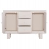 ΜΠΟΥΦΕΣ ΣΕΙΡΑ SANTORINI HM18048 MDF ΣΕ ΥΠΟΛΕΥΚΟ ΧΡΩΜΑ-3 ΣΥΡΤΑΡΙΑ & 2 ΠΟΡΤΕΣ 120x38x80Υεκ.