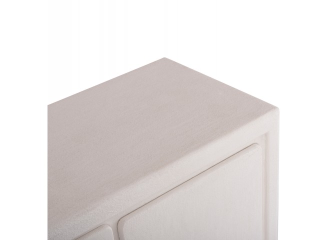 ΜΠΟΥΦΕΣ ΣΕΙΡΑ SANTORINI HM18048 MDF ΣΕ ΥΠΟΛΕΥΚΟ ΧΡΩΜΑ-3 ΣΥΡΤΑΡΙΑ & 2 ΠΟΡΤΕΣ 120x38x80Υεκ.