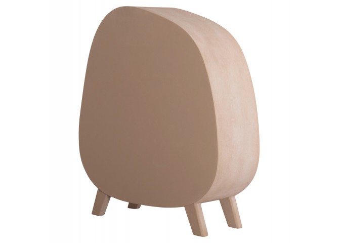 ΡΑΦΙΕΡΑ ΣΕΙΡΑ SANTORINI HM18060.02 MDF ΣΕ ΚΑΦΕ ΧΡΩΜΑ 120x38x133Υεκ.