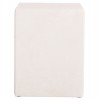 ΤΡΑΠΕΖΙ ΣΑΛΟΝΙΟΥ ΣΕΙΡΑ SANTORINI HM18070 MDF ΣΕ ΥΠΟΛΕΥΚΟ ΧΡΩΜΑ 48x38x48,5Υεκ.