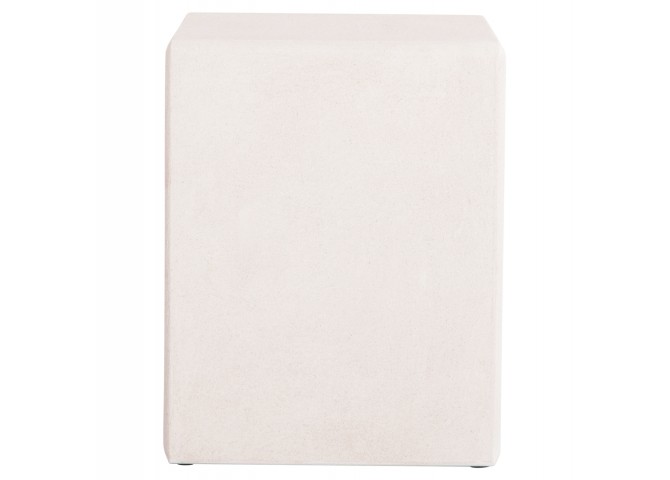 ΤΡΑΠΕΖΙ ΣΑΛΟΝΙΟΥ ΣΕΙΡΑ SANTORINI HM18070 MDF ΣΕ ΥΠΟΛΕΥΚΟ ΧΡΩΜΑ 48x38x48,5Υεκ.