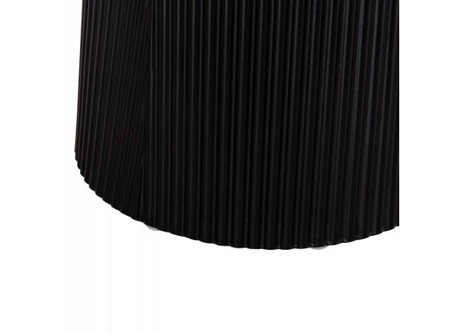 ΤΡΑΠΕΖΑΚΙ ΒΟΗΘΗΤΙΚΟ DENTON HM18023.01 MDF TOP ΦΥΣΙΚΟ ΞΥΛΟΥ-ΒΑΣΗ ΜΑΥΡΗ Φ45x51,5Υεκ.