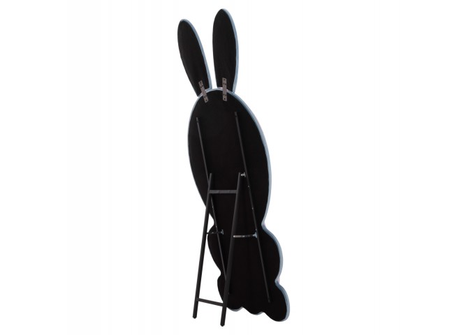 ΠΑΙΔΙΚΟΣ ΚΑΘΡΕΦΤΗΣ ΔΑΠΕΔΟΥ BUNNY HM4489.02 MDF ΡΟΖ & ΜΠΛΕ-ΜΑΥΡΟ STAND 80x162Υεκ.