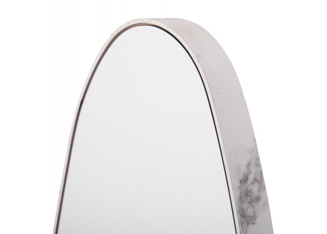 ΚΑΘΡΕΠΤΗΣ ΤΟΙΧΟΥ CRITHER HM4486.05 ΜΕ ΠΛΑΙΣΙΟ MDF ΣΕ WHITE MARBLE ΧΡΩΜΑ 49x140Υεκ.