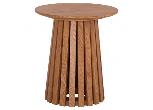 ΤΡΑΠΕΖΑΚΙ ΒΟΗΘΗΤΙΚΟ TALBERT HM18025 MDF ΣΕ ΦΥΣΙΚΟ ΞΥΛΟΥ Φ45x50,5Υεκ.