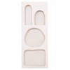 ΡΑΦΙΕΡΑ ΤΟΙΧΟΥ ΣΕΙΡΑ SANTORINI HM18069 MDF ΣΕ ΥΠΟΛΕΥΚΟ ΧΡΩΜΑ 47,5x18x120Υεκ.