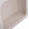 ΡΑΦΙΕΡΑ ΤΟΙΧΟΥ ΣΕΙΡΑ SANTORINI HM18069 MDF ΣΕ ΥΠΟΛΕΥΚΟ ΧΡΩΜΑ 47,5x18x120Υεκ.
