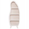 ΡΑΦΙΕΡΑ ΣΕΙΡΑ SANTORINI HM18067 MDF ΣΕ ΥΠΟΛΕΥΚΟ ΧΡΩΜΑ 80x38x196Υεκ.