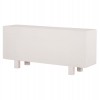 ΜΠΟΥΦΕΣ ΣΕΙΡΑ SANTORINI HM18068 MDF ΣΕ ΥΠΟΛΕΥΚΟ ΧΡΩΜΑ-3 ΠΟΡΤΕΣ 140x38x64Υεκ.