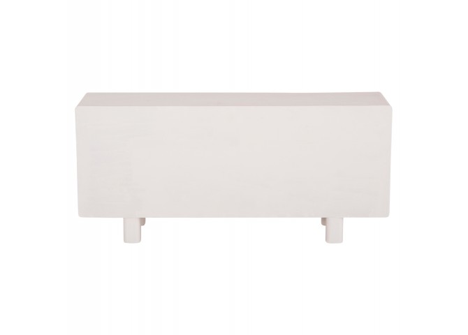 ΜΠΟΥΦΕΣ ΣΕΙΡΑ SANTORINI HM18068 MDF ΣΕ ΥΠΟΛΕΥΚΟ ΧΡΩΜΑ-3 ΠΟΡΤΕΣ 140x38x64Υεκ.