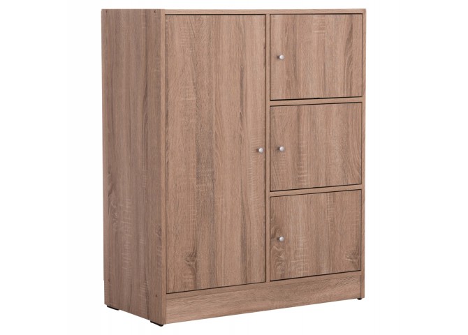ΝΤΟΥΛΑΠΙ ΜΕ 4 ΑΠΟΘ.ΧΩΡΟΥΣ MATIN HM2479.02 SONAMA OAK ΜΕΛΑΜΙΝΗ 80x39,5x99,5Υεκ.