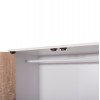 ΝΤΟΥΛΑΠΙ ΜΕ 4 ΑΠΟΘ.ΧΩΡΟΥΣ MATIN HM2480.01 SONAMA OAK-ΛΕΥΚΗ ΜΕΛΑΜΙΝΗ 117x39,5x99,5Υεκ
