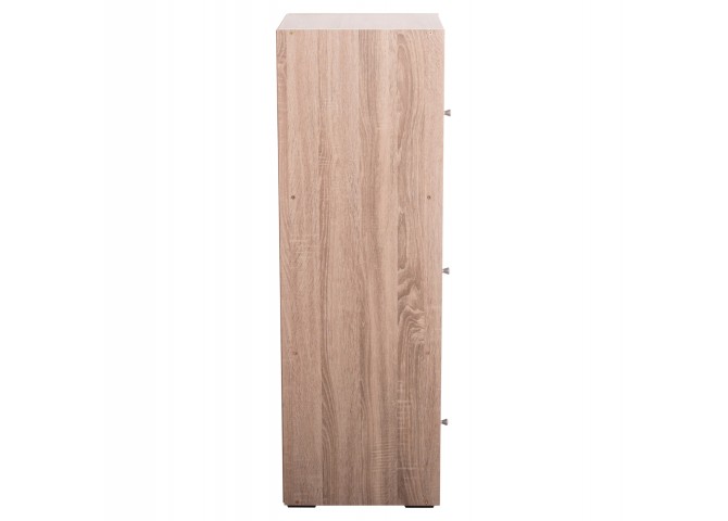 ΝΤΟΥΛΑΠΙ ΜΕ 3 ΑΠΟΘ. ΧΩΡΟΥΣ SORIANO HM9939.11 SONAMA OAK ΜΕΛΑΜΙΝΗ 40x39x119Υεκ.