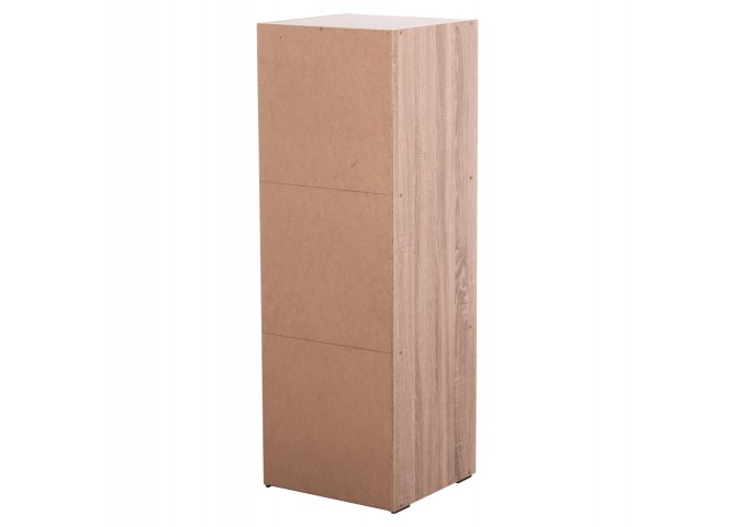 ΝΤΟΥΛΑΠΙ ΜΕ 3 ΑΠΟΘ. ΧΩΡΟΥΣ SORIANO HM9939.11 SONAMA OAK ΜΕΛΑΜΙΝΗ 40x39x119Υεκ.