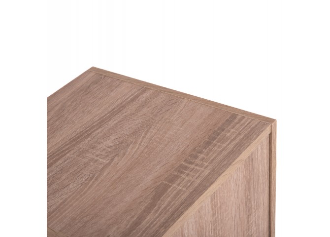 ΝΤΟΥΛΑΠΙ ΜΕ 3 ΑΠΟΘ. ΧΩΡΟΥΣ SORIANO HM9939.11 SONAMA OAK ΜΕΛΑΜΙΝΗ 40x39x119Υεκ.