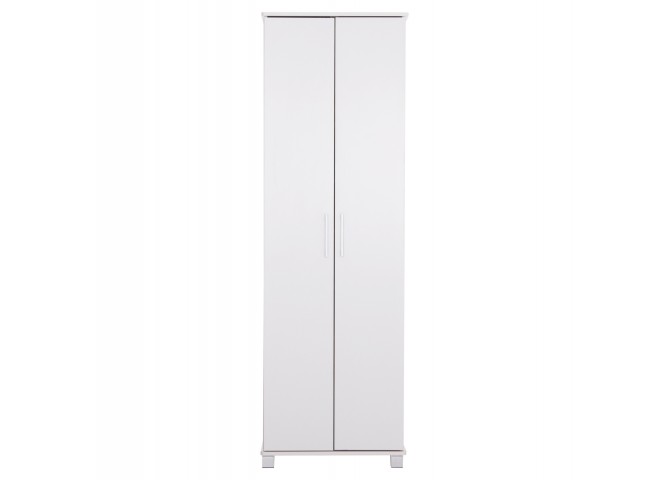 ΠΑΠΟΥΤΣΟΘΗΚΗ-ΝΤΟΥΛΑΠΑ CLUSE HM2403.03 ΜΕΛΑΜΙΝΗ ΛΕΥΚΟ ΧΡΩΜΑ 60Χ36,5Χ186,5Υεκ.