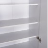 ΠΑΠΟΥΤΣΟΘΗΚΗ-ΝΤΟΥΛΑΠΑ CLUSE HM2403.03 ΜΕΛΑΜΙΝΗ ΛΕΥΚΟ ΧΡΩΜΑ 60Χ36,5Χ186,5Υεκ.