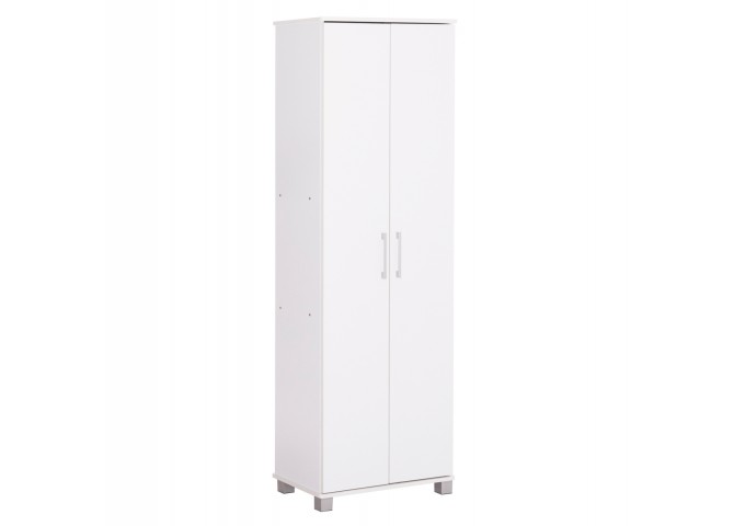 ΠΑΠΟΥΤΣΟΘΗΚΗ-ΝΤΟΥΛΑΠΑ CLUSE HM2403.03 ΜΕΛΑΜΙΝΗ ΛΕΥΚΟ ΧΡΩΜΑ 60Χ36,5Χ186,5Υεκ.